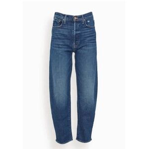 NWT MOTHER women's curbside flood jeans in Yee haw size 28